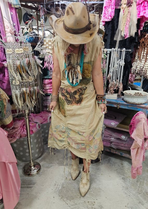 A Rare Bird Moonglow Sleeveless Dress