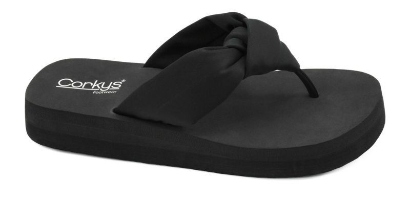 Corkys 41-0827 You Go Girl FlipFlops-Black