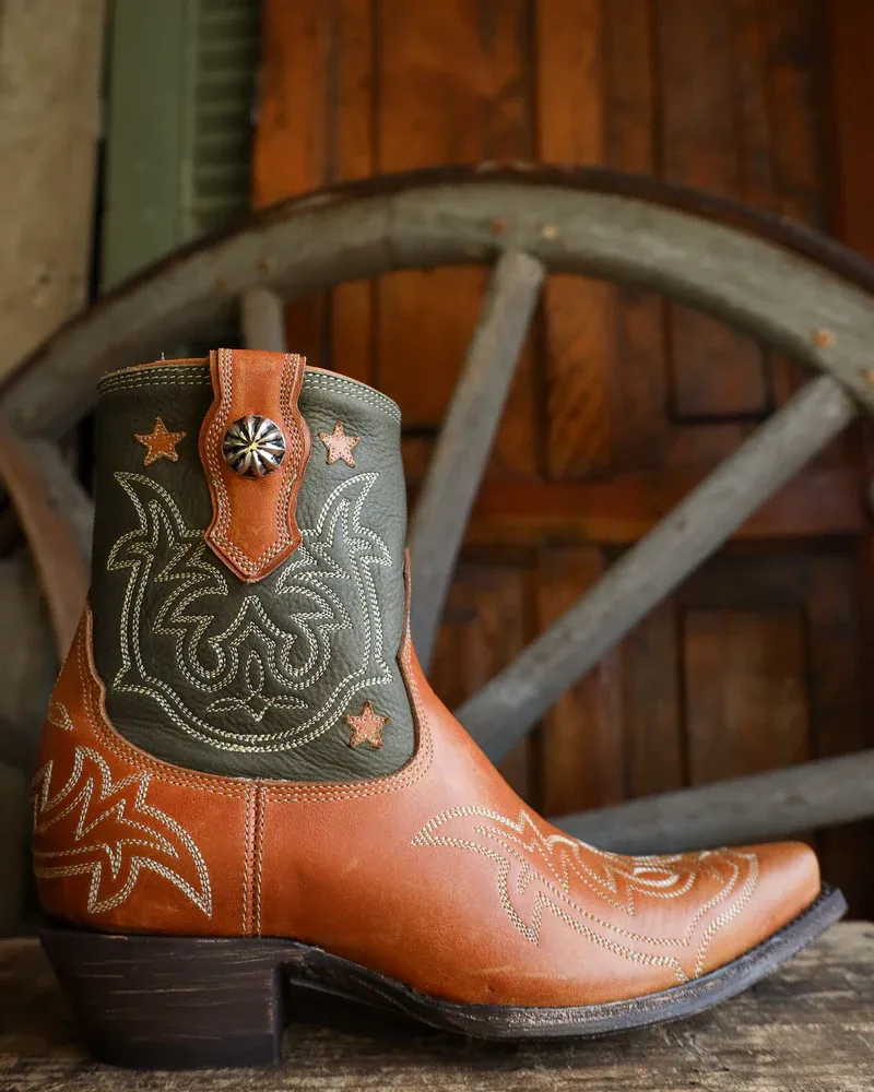 Old Gringo BL4059-4 Marfa Caramel/Green