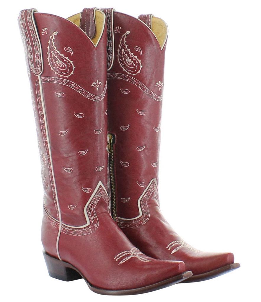 Old Gringo YL682-2 Yippee Bandana Girl Red