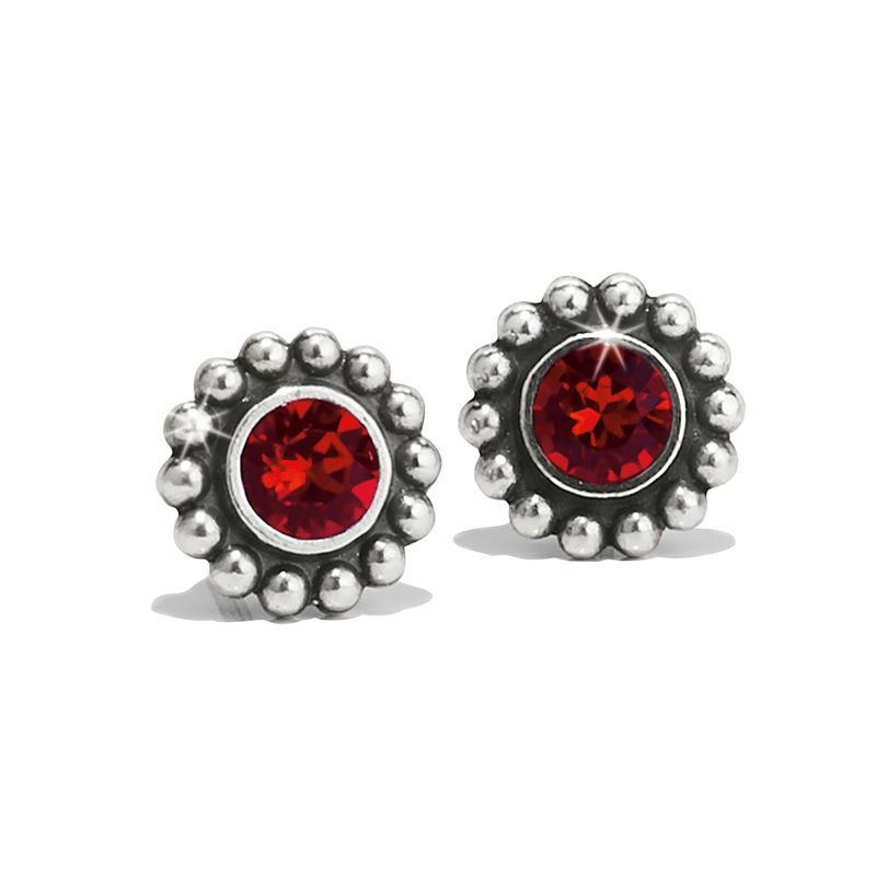 Brighton J2049A Twinkle Mini Post Earrings-Ruby
