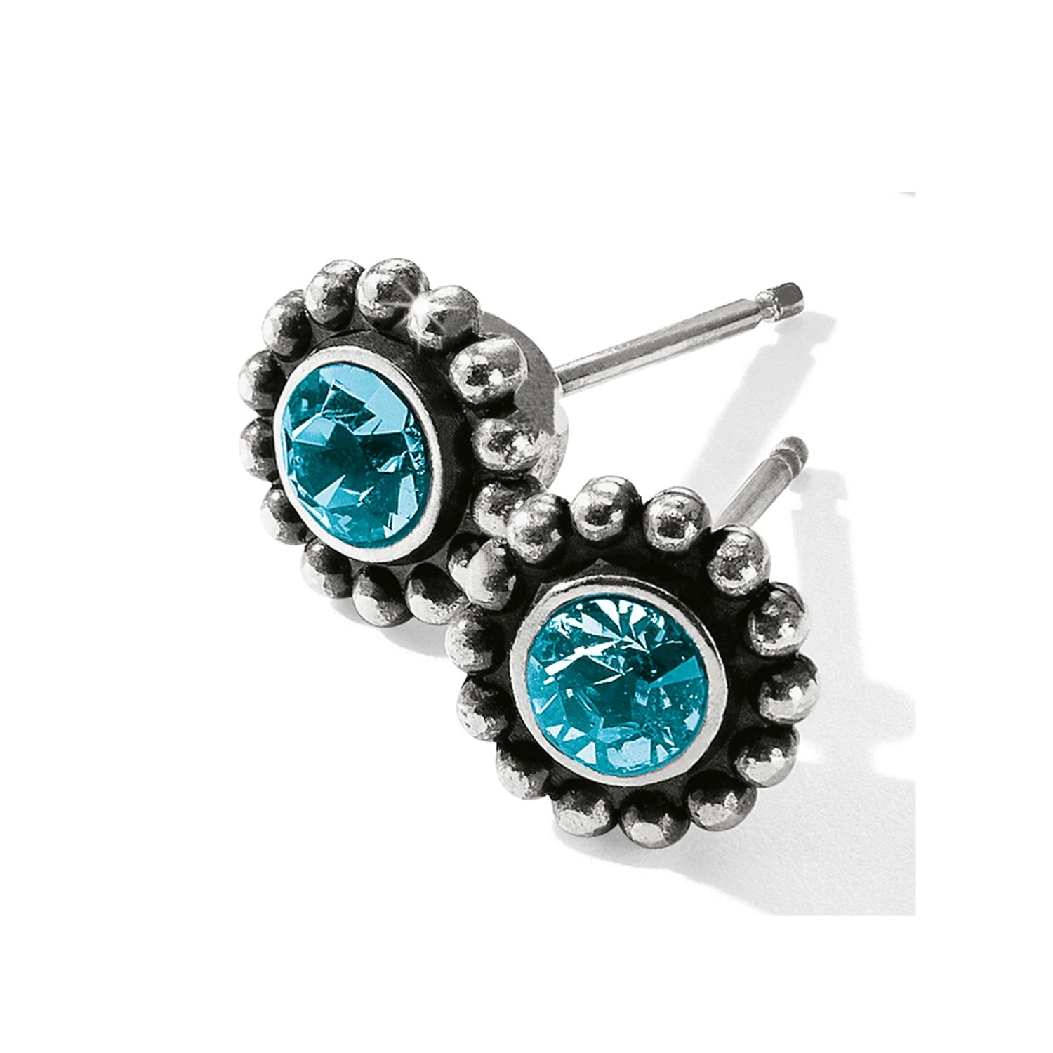 Brighton J2049C Twinkle Mini Post Earrings-Zircon