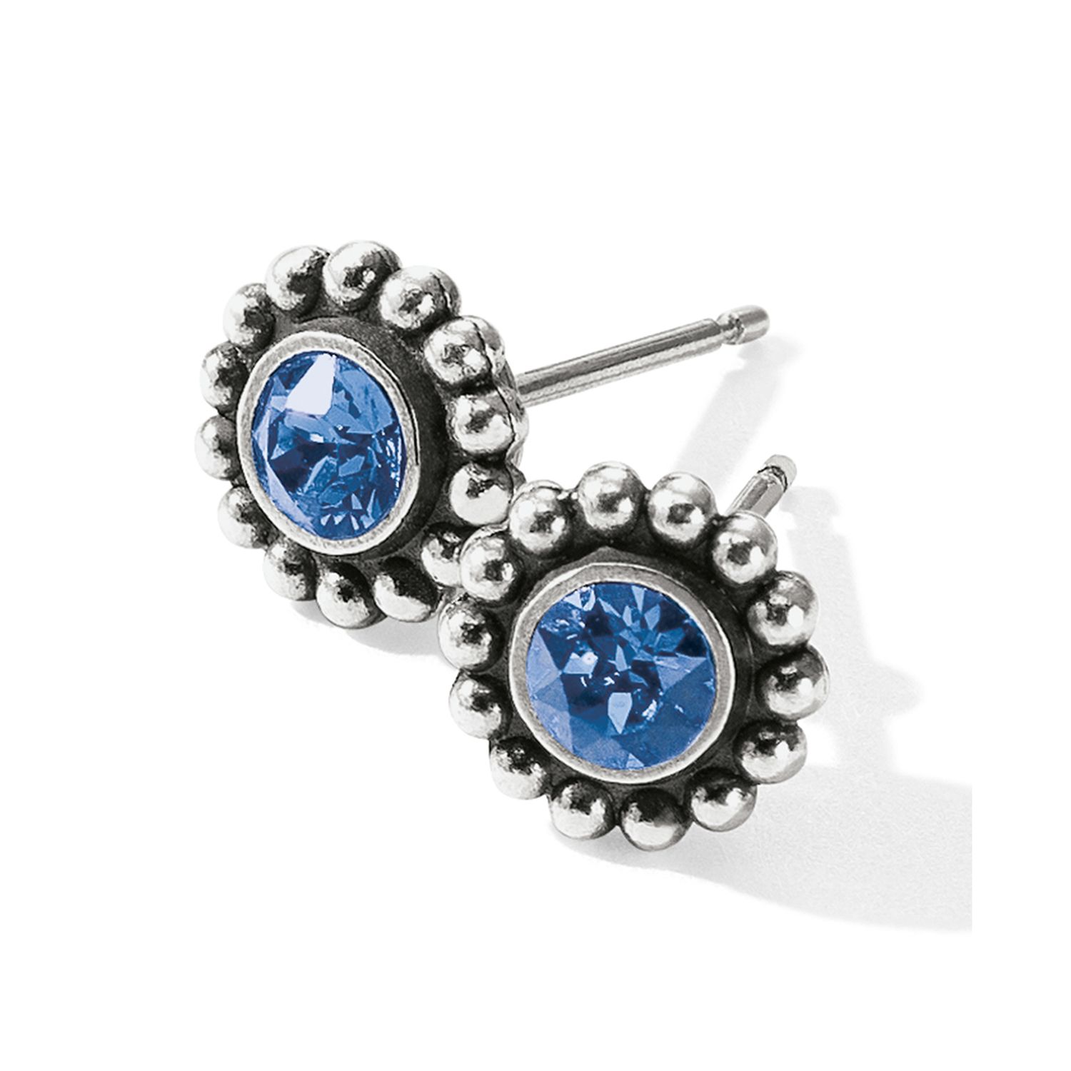 Brighton J2049E Twinkle Mini Post Earrings-Sapphire