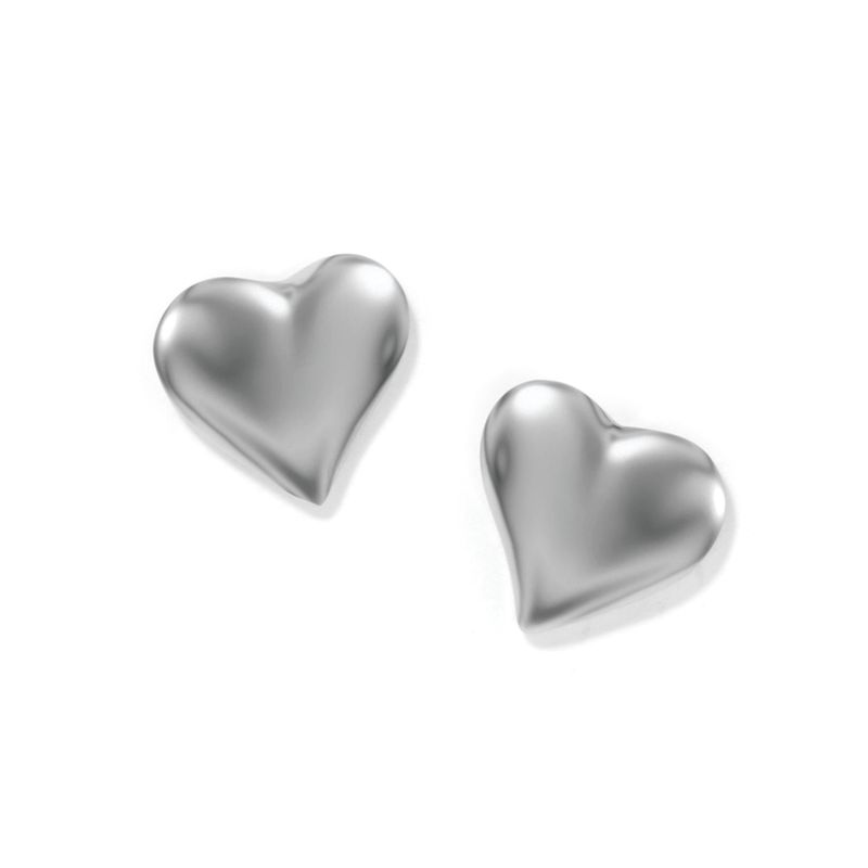 Brighton J21540  Young at Heart Mini Post Earrings-Silver