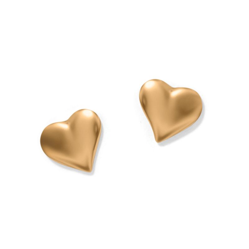 Brighton J21541 Young at Heart Mini Post Earrings-Gold