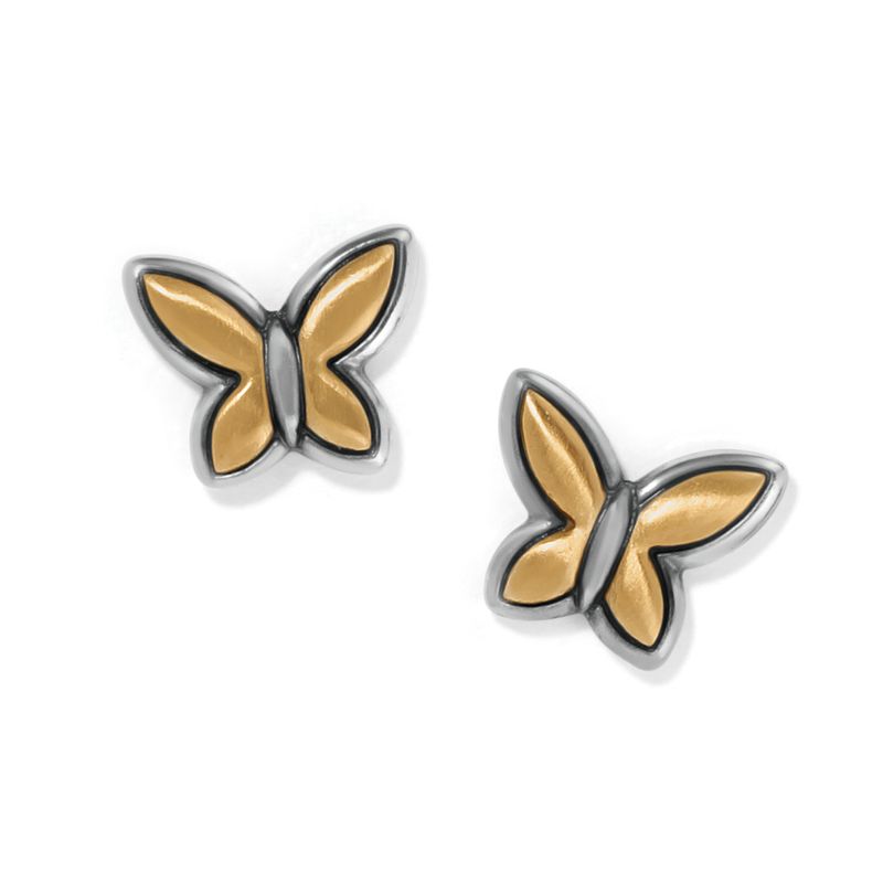 Brighton J20791 Goldie Wings Mini Post Earrings