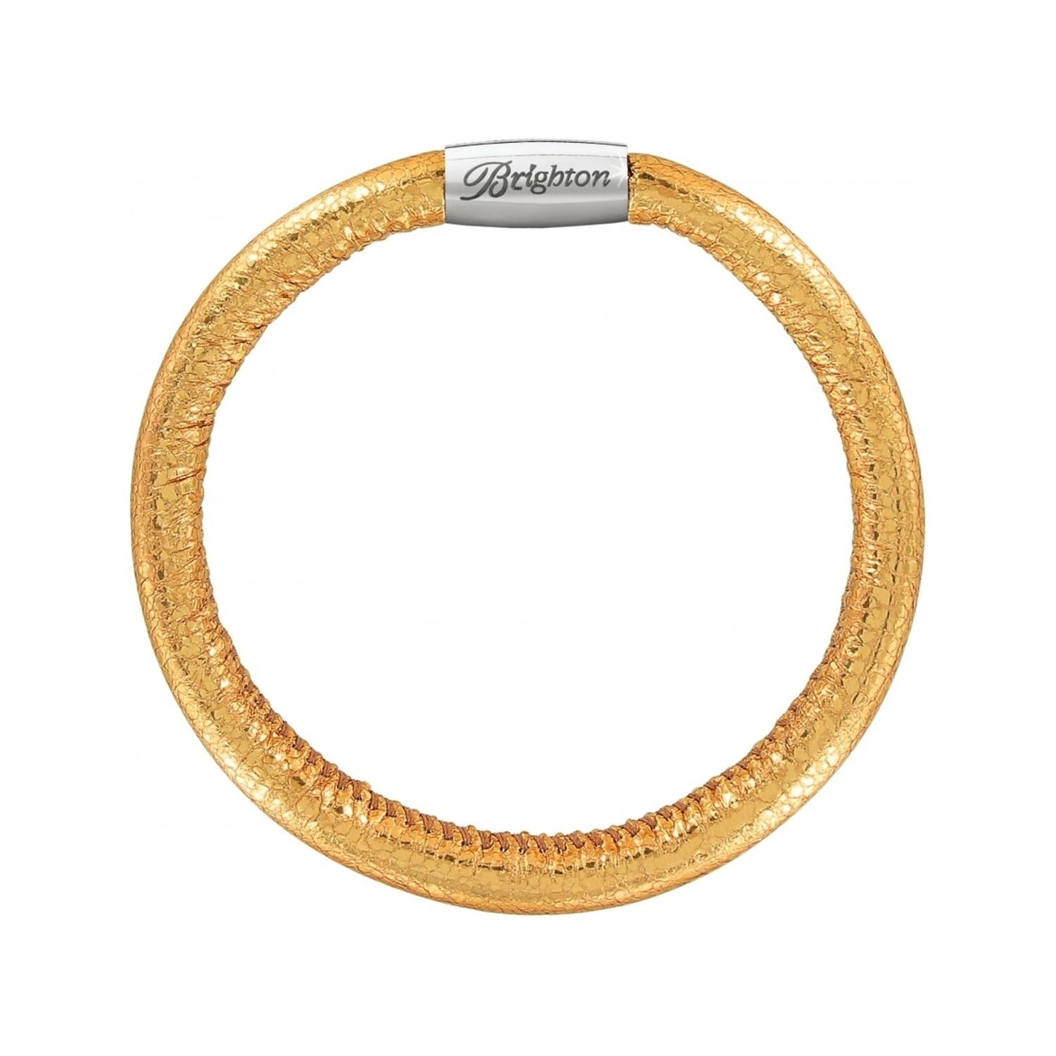 Brighton JF226E Woodstock Gold Metallic Bracelet