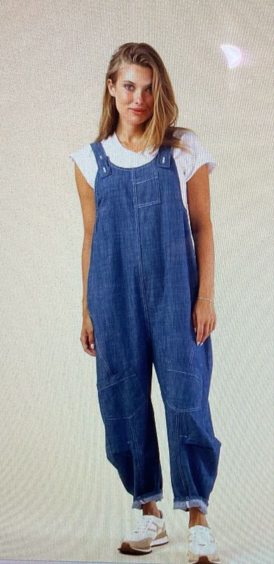 Fenini C46945 Denim Jumpsuit