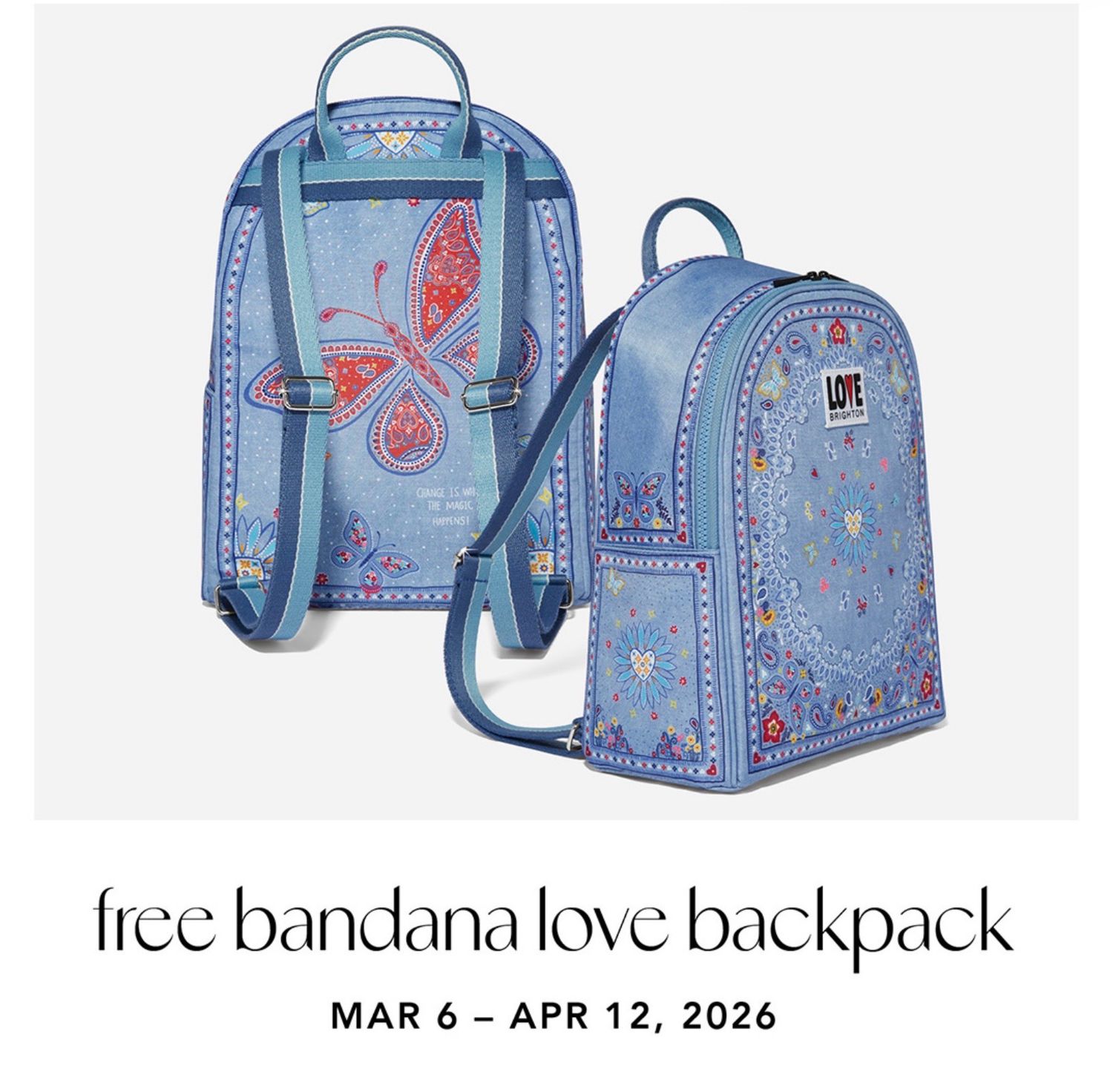 Brighton D30343 Bandana Love Backpack-Promotion