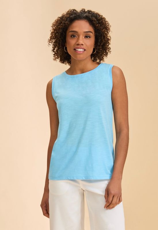 FDJ 3060476 Boatneck Cami-Pacific Blue