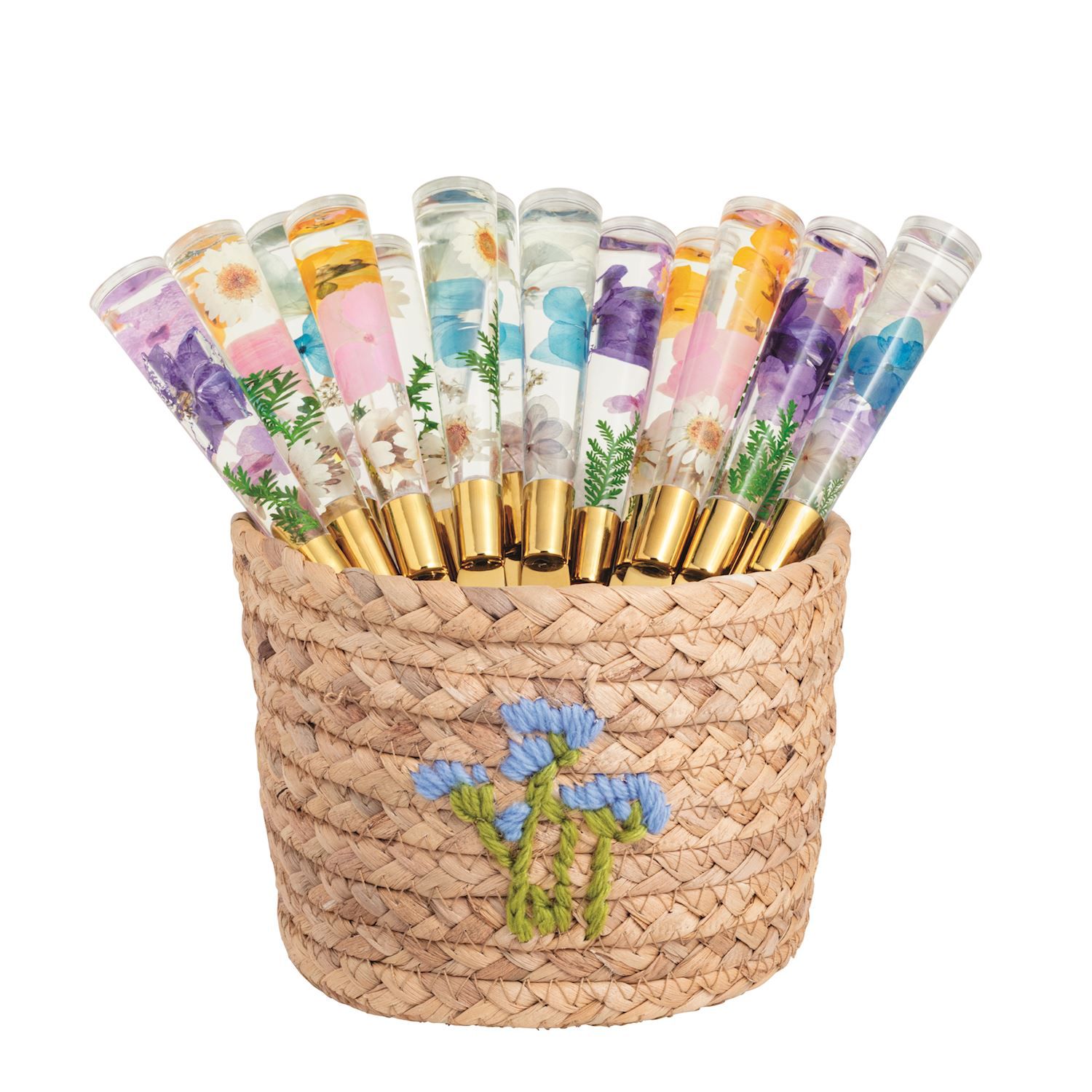 MudPie 46300304 Floral Acrylic Spreaders