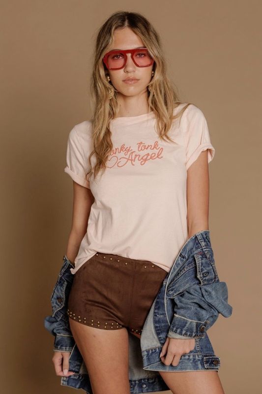 All Us Honky Tonk Angel Tee