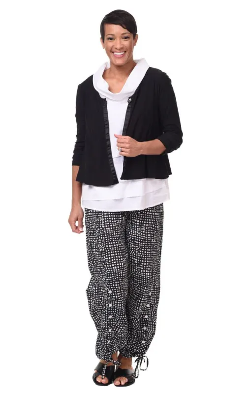 Tulip CS107 Luca Cardigan-Black