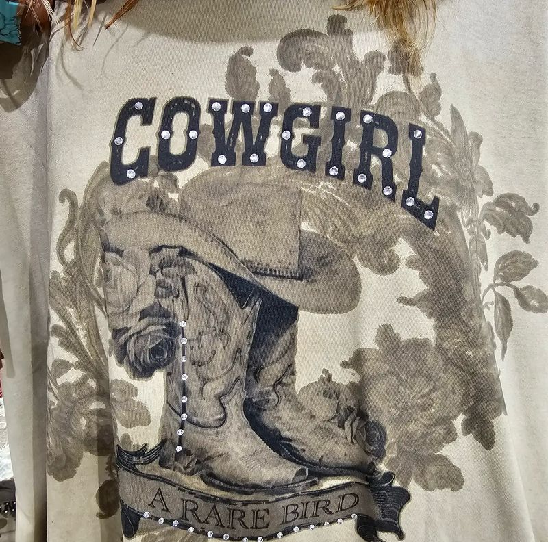 A Rare Bird Cowgirl Shirt-O/S