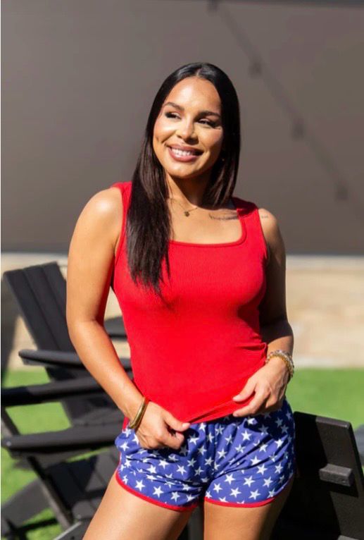 Grace+Emma  Go-Getter Shorts- Navy Stars