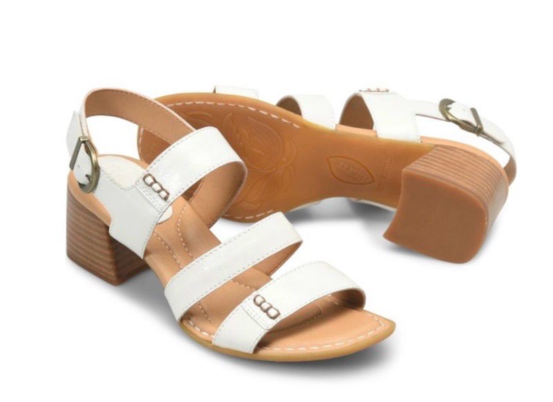 Born BR00858 Secan Sandals-White