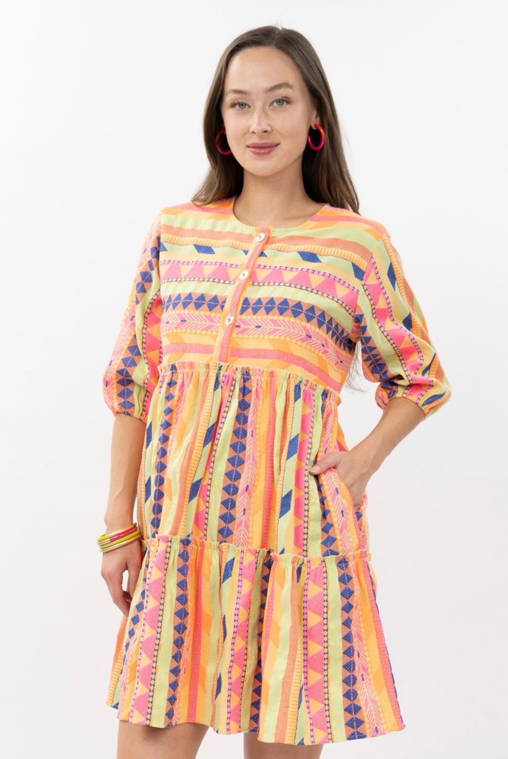 Uncle Frank 74637 Zigs and Zags Dress