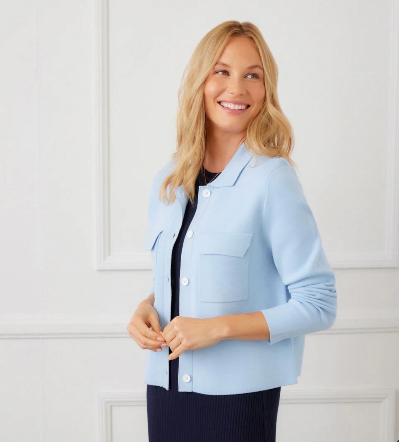 Karen Kane 1L89448 Sweater Jacket