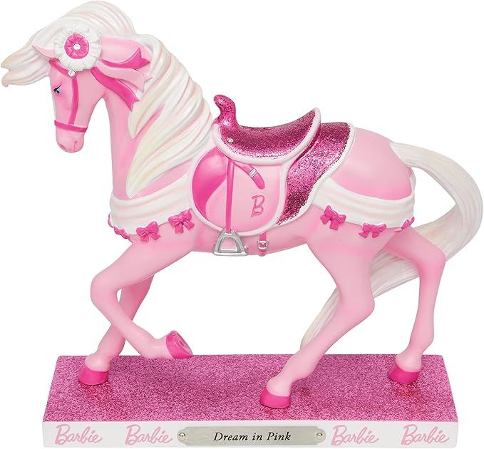 Enesco Trail of Painted Ponies-Barbie Dream in Pink