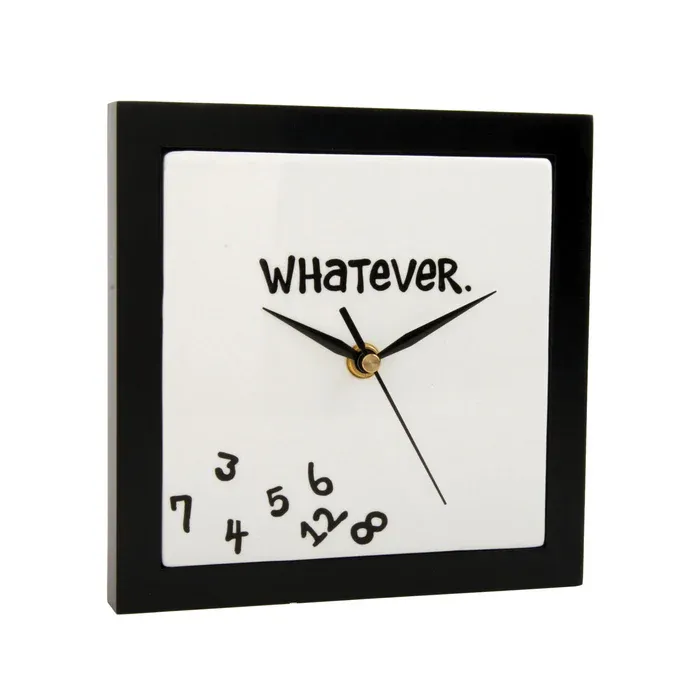 Enesco Whatever Wall Clock