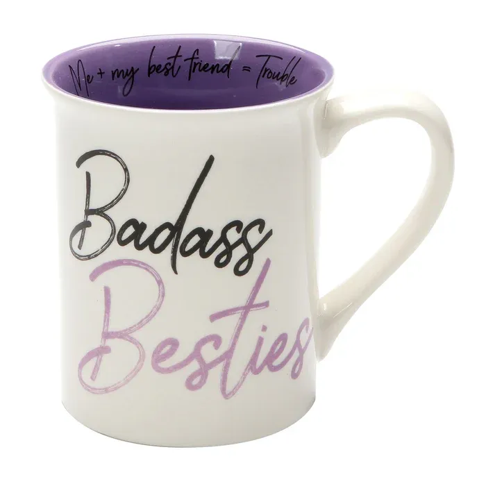 Enesco Badass Besties Mug