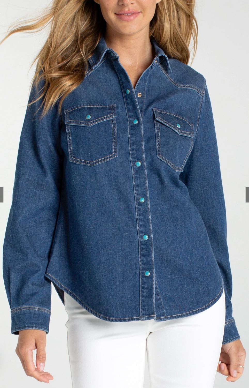 Liverpool LM8L06TLF Western Slim Shirt