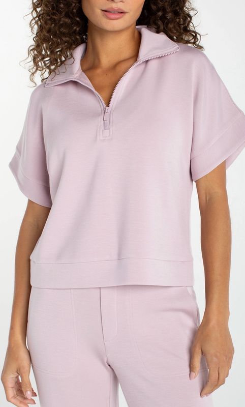 Liverpool LM8K52C9 HalfZip Popover-Lilac