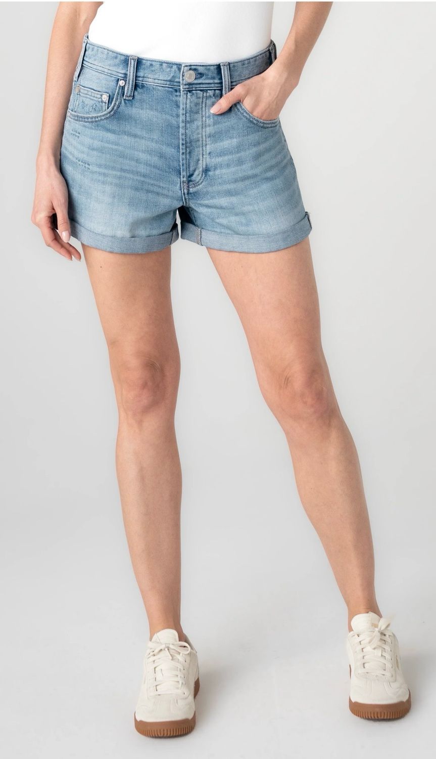 Liverpool LM9400VX Relaxed Vintage Cuff Short