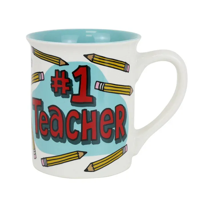 Enesco Teacher Greeting Card Mug