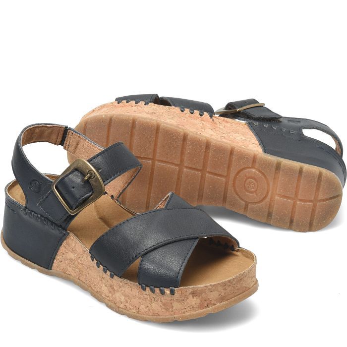 Born BR00846 Kaiya Sandals- Navy