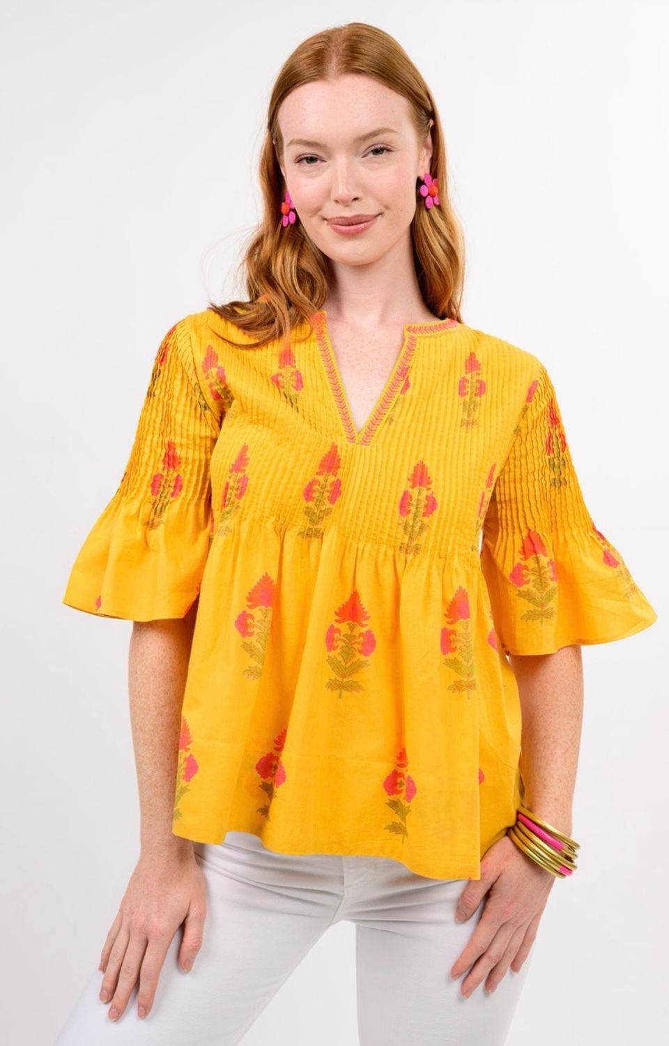 Ivy Jane 641507 Burst of Sunshine Top-Yellow