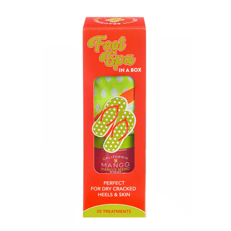 California Mango Dreaming Foot Spa Kit