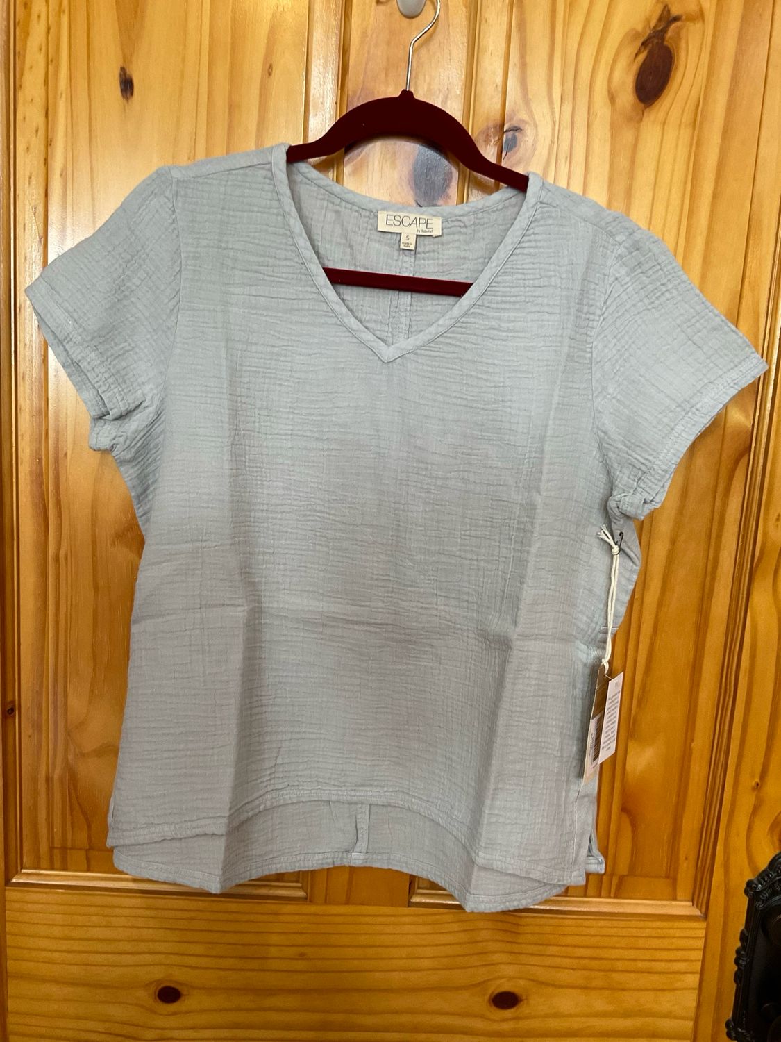 Habitat 32430  Escape Gauze VNeck-Dune