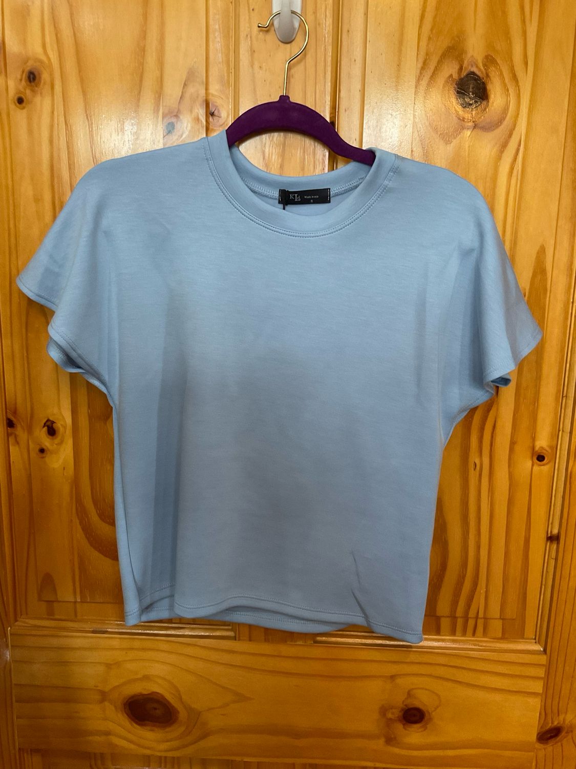 KLd. 45208 Neoprene Butterfly SLV Top-Blue