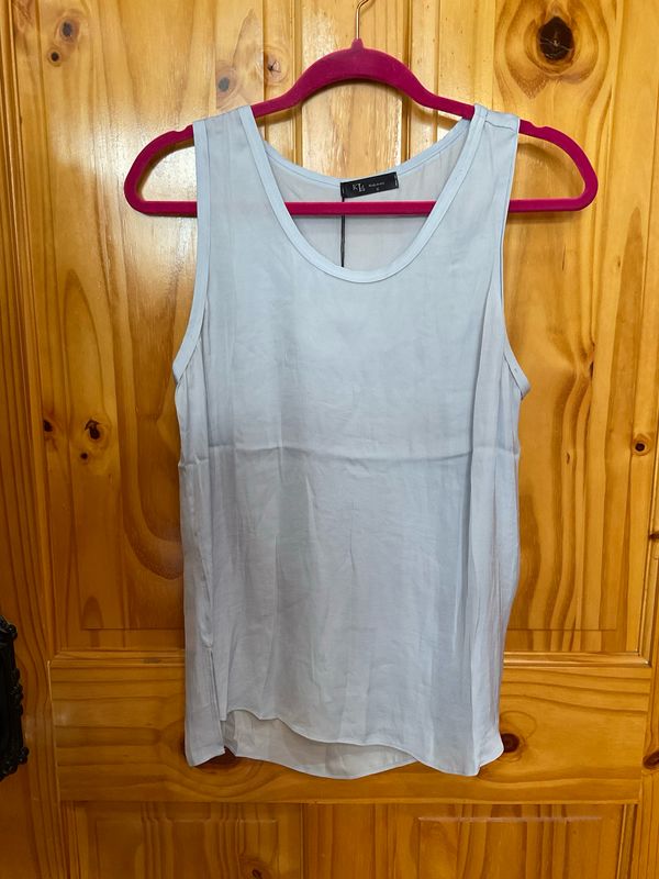 KLd. 45509 Sateen Tank-Blue