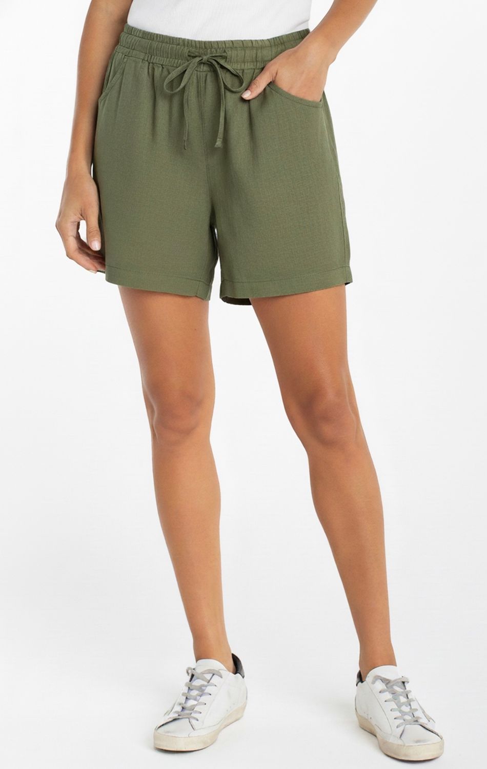 Liverpool LM9272TS39 Tie Waist Short