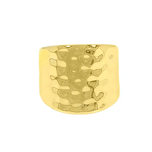 Maya J Modern Classic Ring-Yellow