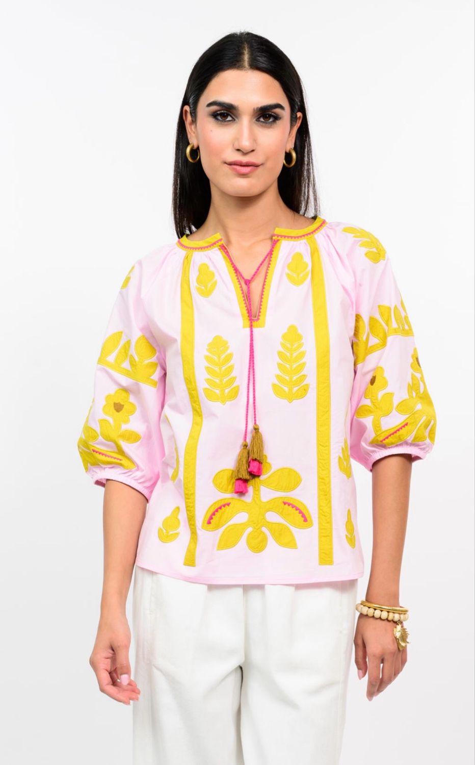 Ivy Jane 650452 Applique Top-Pink