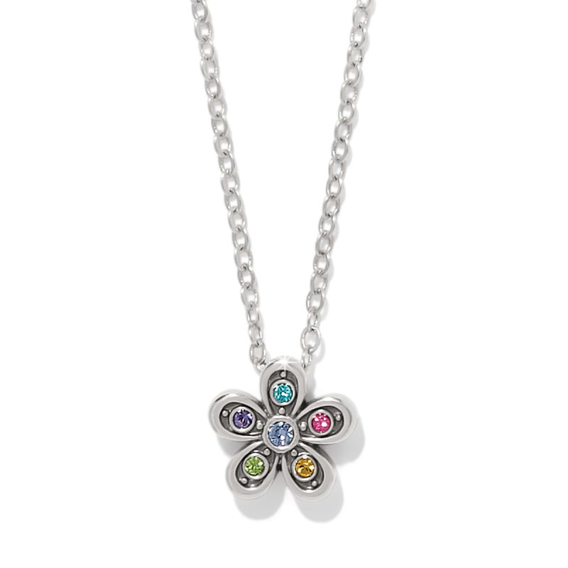 Brighton JM0239 Enchanting Gem Flower Necklace