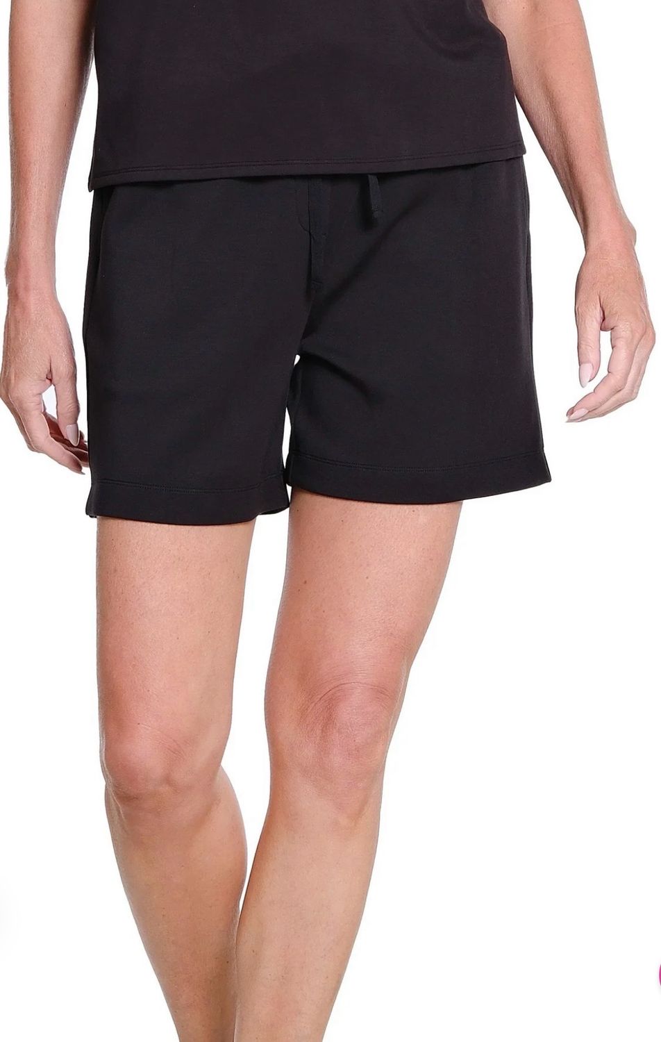 Slimsation M26710WM ElasticWaist PullOn Short-BK