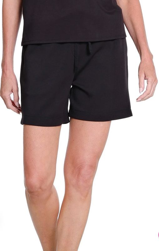 Slimsation M26710WM ElasticWaist PullOn Short-BK