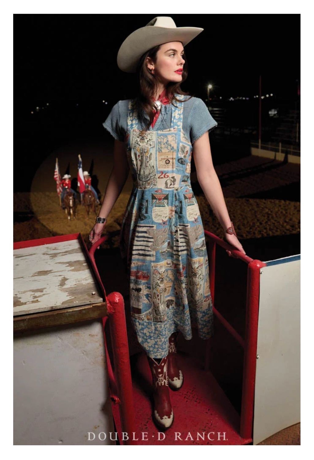 Double D D1510 Sea to Shining Sea Apron Dress