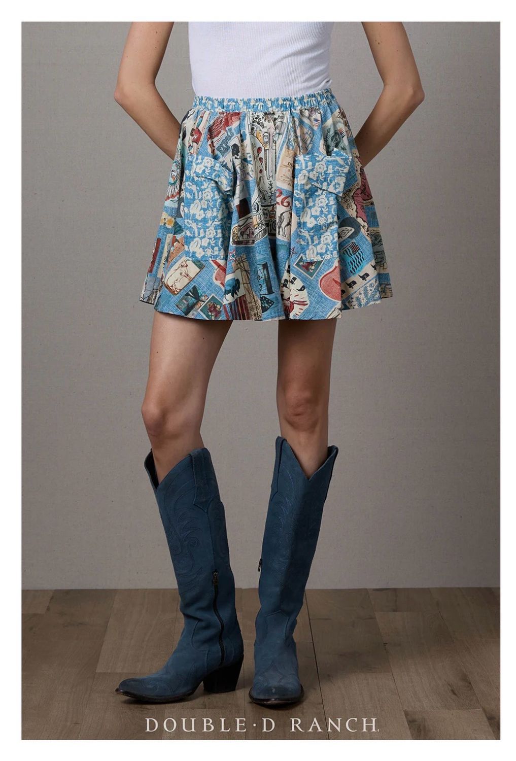 Double D S1864 Sea to Shining Sea Skirt