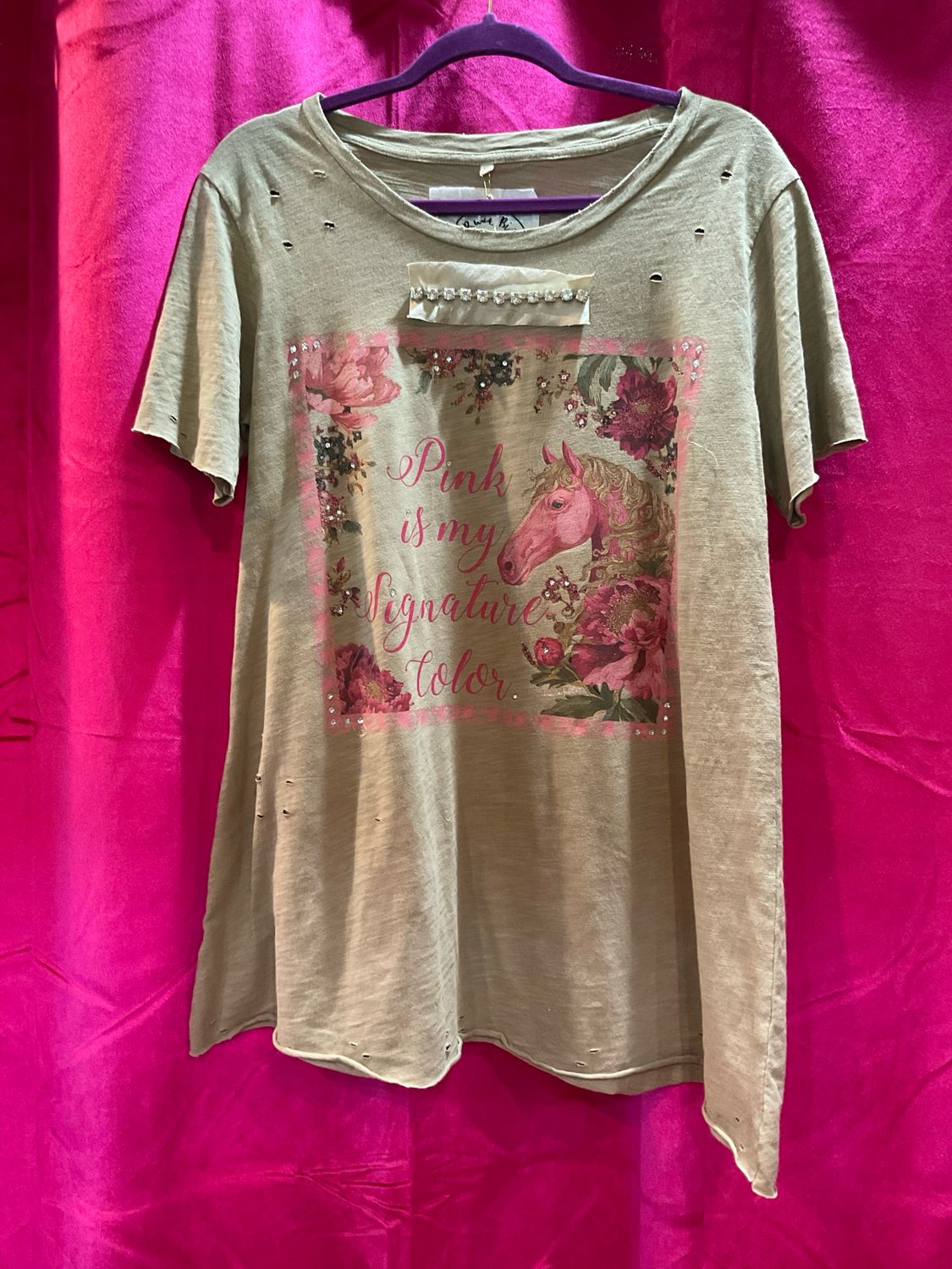 A Rare Bird Pink is My Signature Color Tee