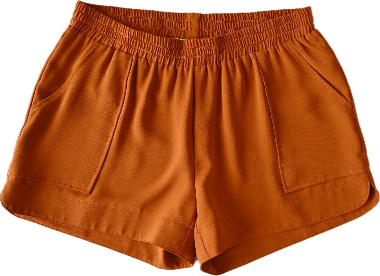Joy Joy 78E0216 Pull-On Short-Burnt Orange