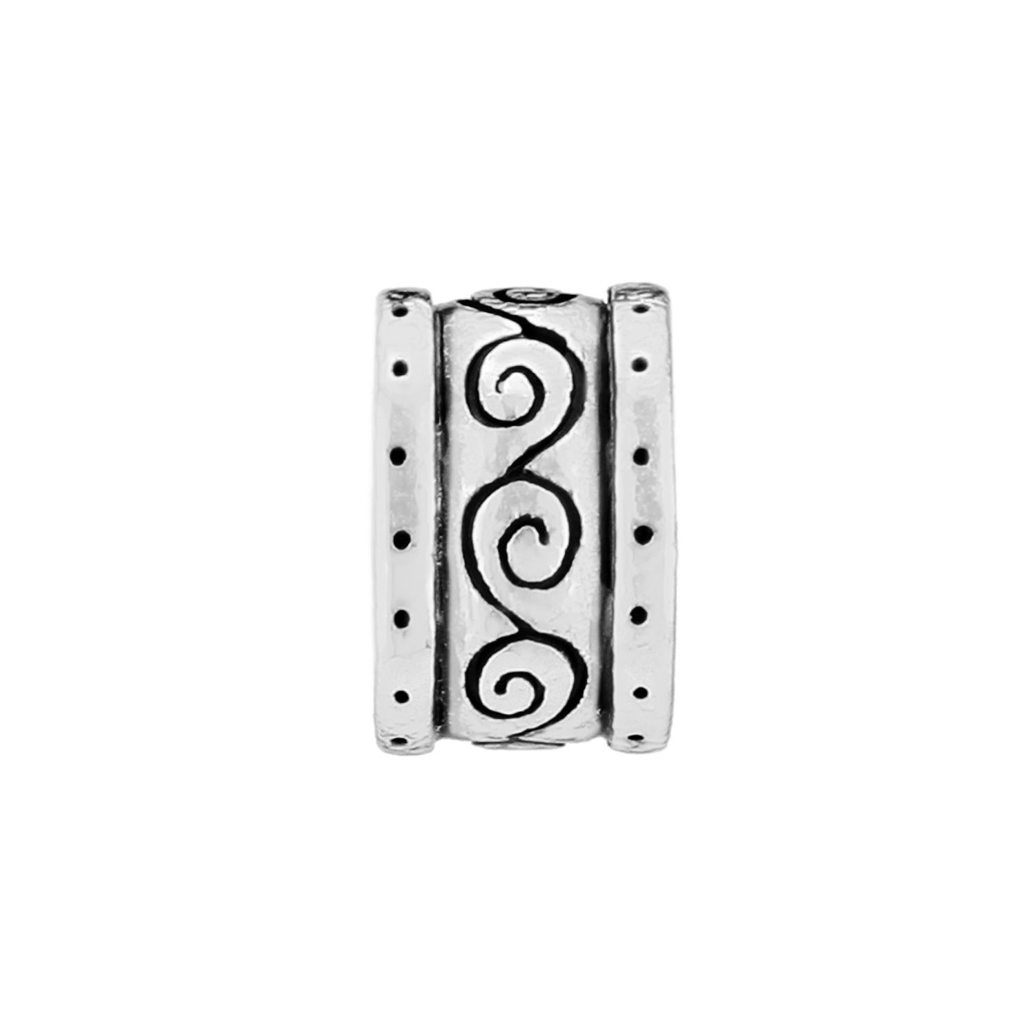 Brighton J91190 Etched Scroll Spacer-Silver