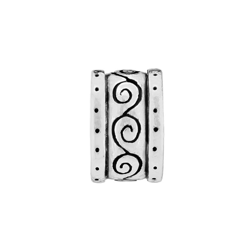 Brighton J91190 Etched Scroll Spacer-Silver
