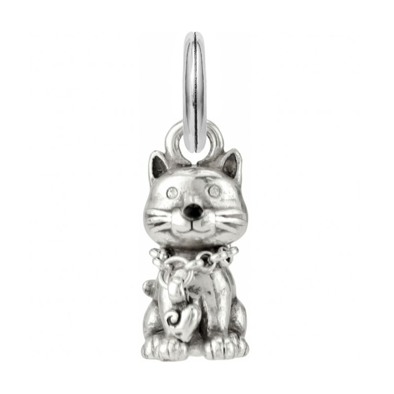 Brighton J92062 Kitty Charm-Silver