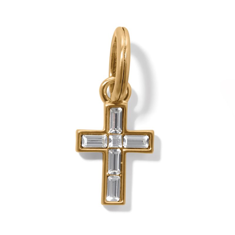 Brighton JC6829 Golden Ray Cross Charm
