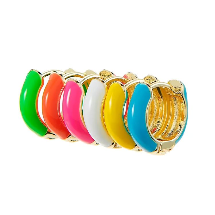 Charlie Paige Color Burst Earrings